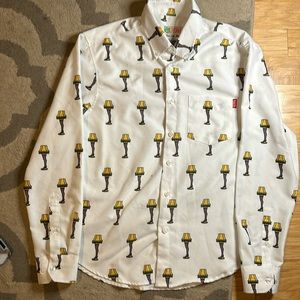 RSVLTS long sleeve Oxford/ Christmas Story leg lamp